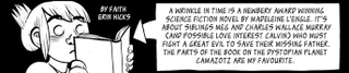 Illustration for article titled Exactly what happened in A Wrinkle in Time, explained in a one-page comic